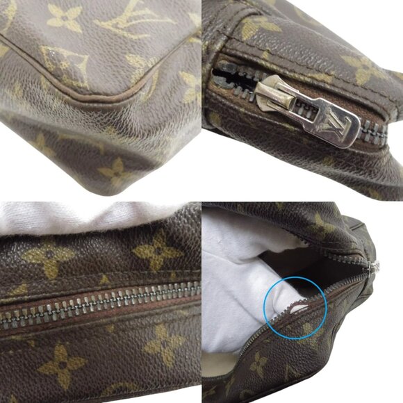 216267BR (L3) Louis Vuitton Clutch Bag Trousse Toilette Brown Monogram - Picture 7 of 11